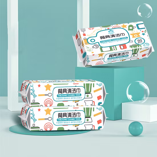 Printed Microfiber Cleaning Towel Reusable Professional Disposable Household Lazy Wiping Rags Kitchen Dry Tissue Household Cleaning Washing Disposable Rag Wipe