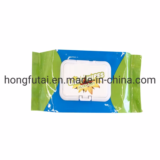 OEM High Quality 80PCS Per Pack Unscented Cleaning Wet Wipes for Baby and Adults