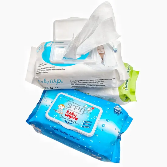Disposable Organic Biodegradable Wet Tissue Skincare Bamboo Baby Alcohol Free Wet Tissue 