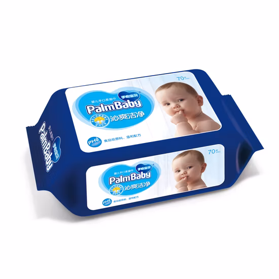 Alcohol Free Wipe 80/100 Baby Wipe Disposable Baby Wet Wipes