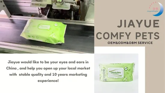 Wholesale Cat Dog Cleaning Wet Grooming Wipes Supplies Wet Tissues Wipes 
