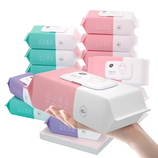 Professional Supplier Wipes Premium Materials Flushable Wet Baby Wipes 