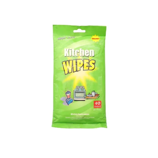 Custom Household Kitchen Wet Wipes Multi Functional Kitchen Oil and Dirt Surface Cleaning Kitchen Wipes 