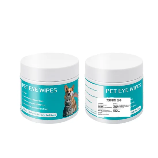 Pet Cleaning Products Eye Wipes to Remove Tear Marks Cleaning Wet Tissues Cat Wiping Eyes Removing Tear Marks and Cleaning Pet 